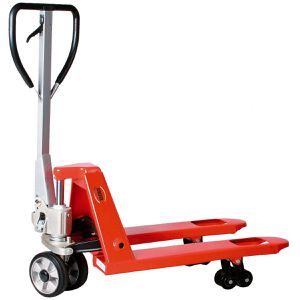 Schefer Hubwagen Premium, Tragkraft 2500kg, Schnellhub Gabelhubwagen, Vollgummi / PU, Gabellänge 800mm