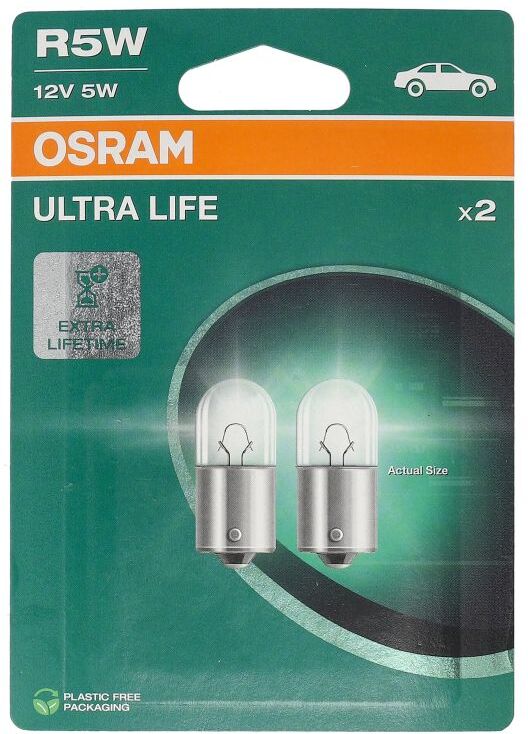 Ams-Osram Glühlampe, Innenraumleuchte ULTRA LIFE OSRAM 5007ULT-2BL