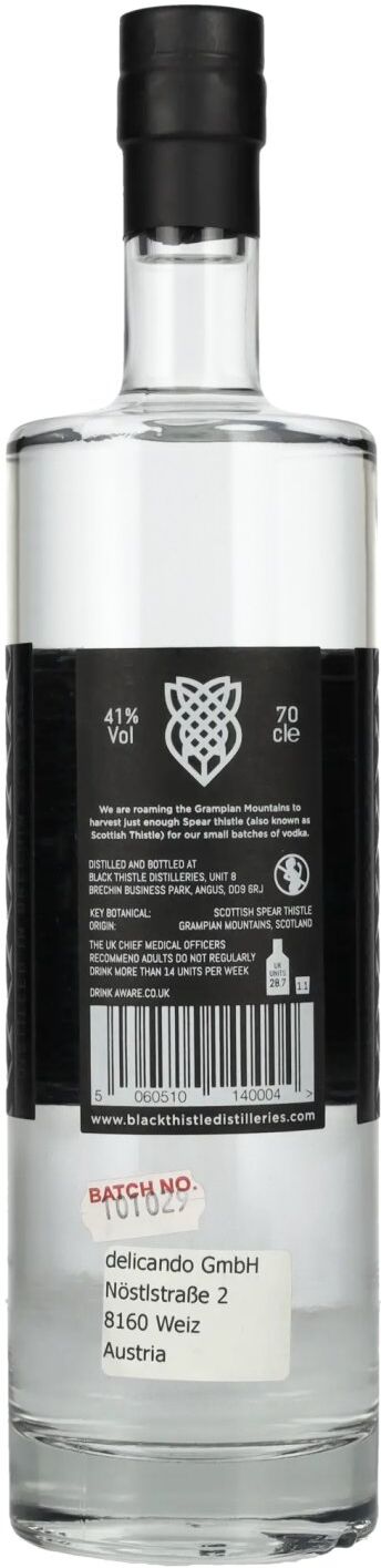 Black Thistle Vodka 41% Vol. 0,7l