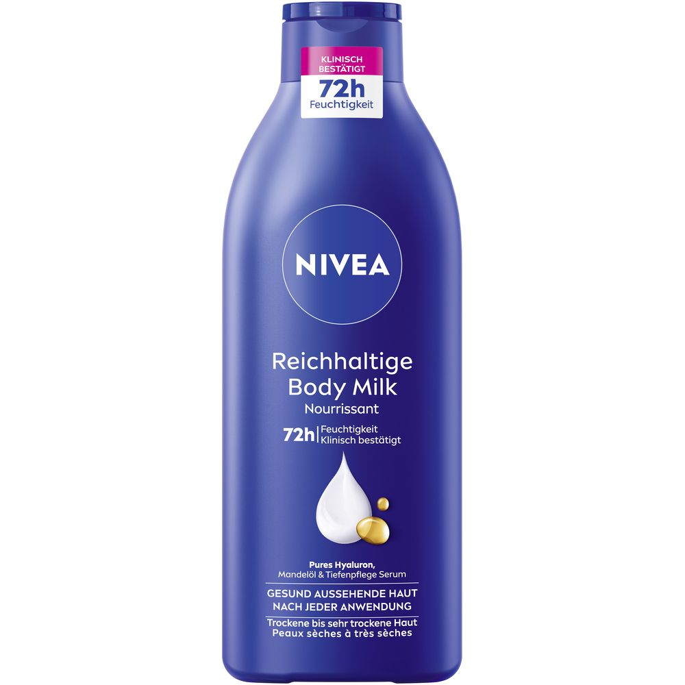 Nivea Body reichhaltige Milch 400 ml Lotion