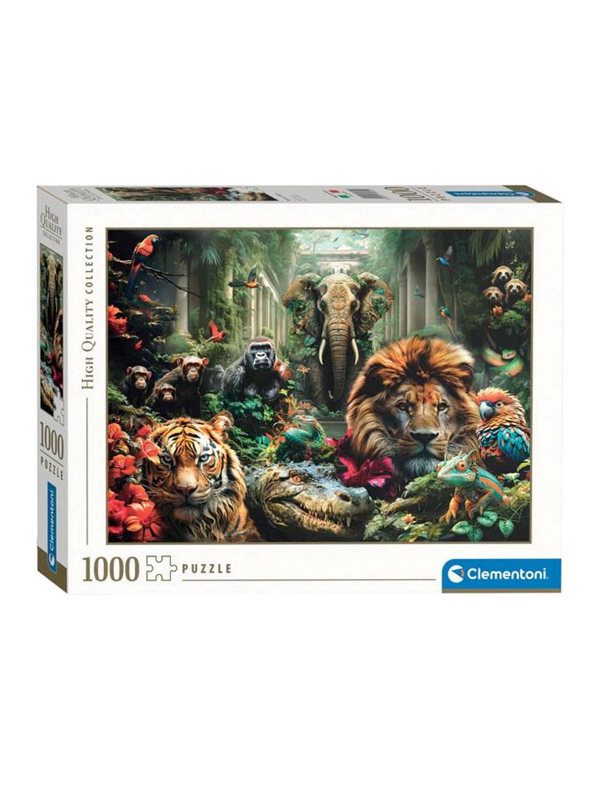 Clementoni Puzzle HQC Mystic Jungle, 1000 Teile 2D Puzzles