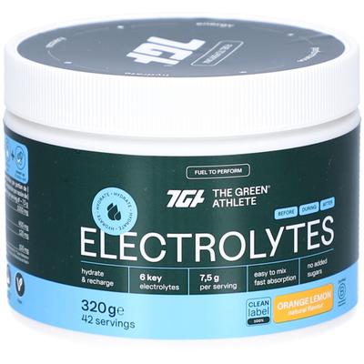 The Green Athlete Elektrolytes orange-lemon 320g 320 g Pulver