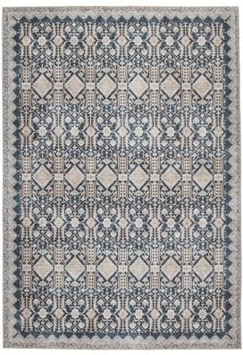 Nikki Chu Dalia Machine Washable Trellis Area Rug