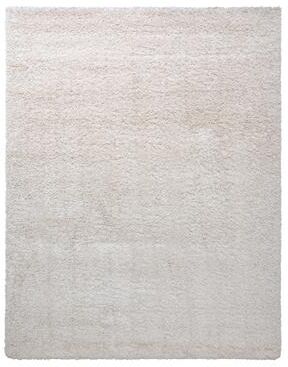Gertmenian Ultimate Shag Solid Ivory Plush Shag Area Rug