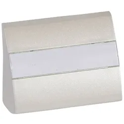 Legrand 771576 Abdeckung VDI 60° schräg Beschriftungsträger Galea perlmutt