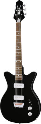 Danelectro Dan O. Mano Black Schwarz Hochglanz