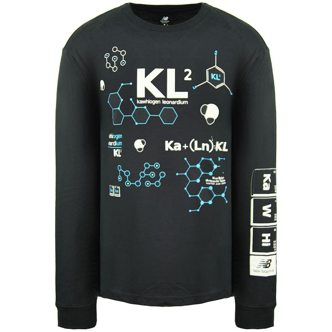 Neue Balance KL2 -Elemente des Spiels Langarm Dunkelgrau Herren Top MT03596 PHM