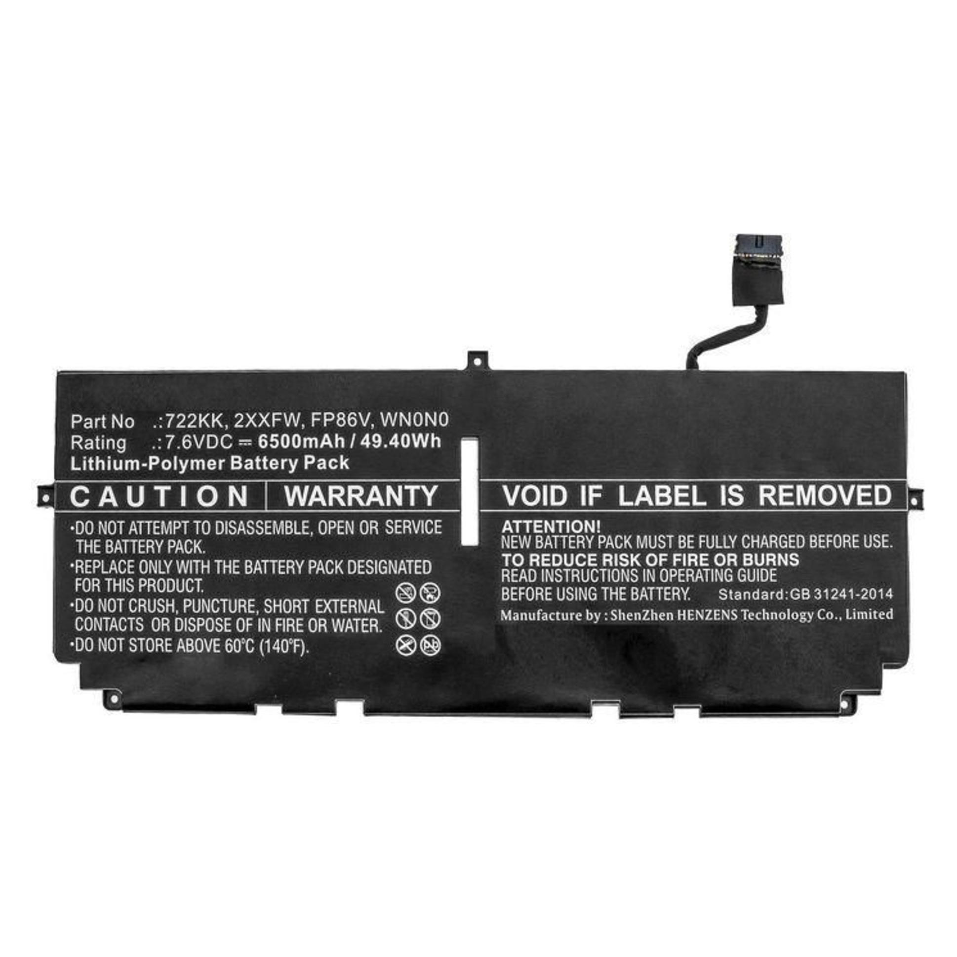 CoreParts FP86V-CP (6500 mAh) (FP86V-CP)