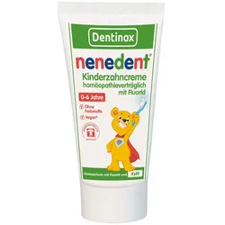 nenedent Kinderzahncreme homöopathieverträglich mit Fluorid 50 ml