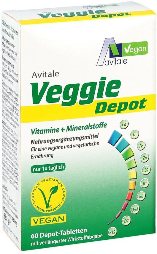 Avitale Veggie Depot Vitamine+Mineralstoffe Tabletten