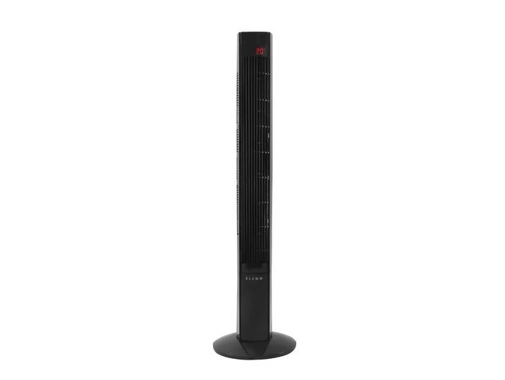 Turmventilator 117 cm schwarz