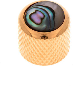 Q-Parts Mini Dome Potiknob Abalone GD