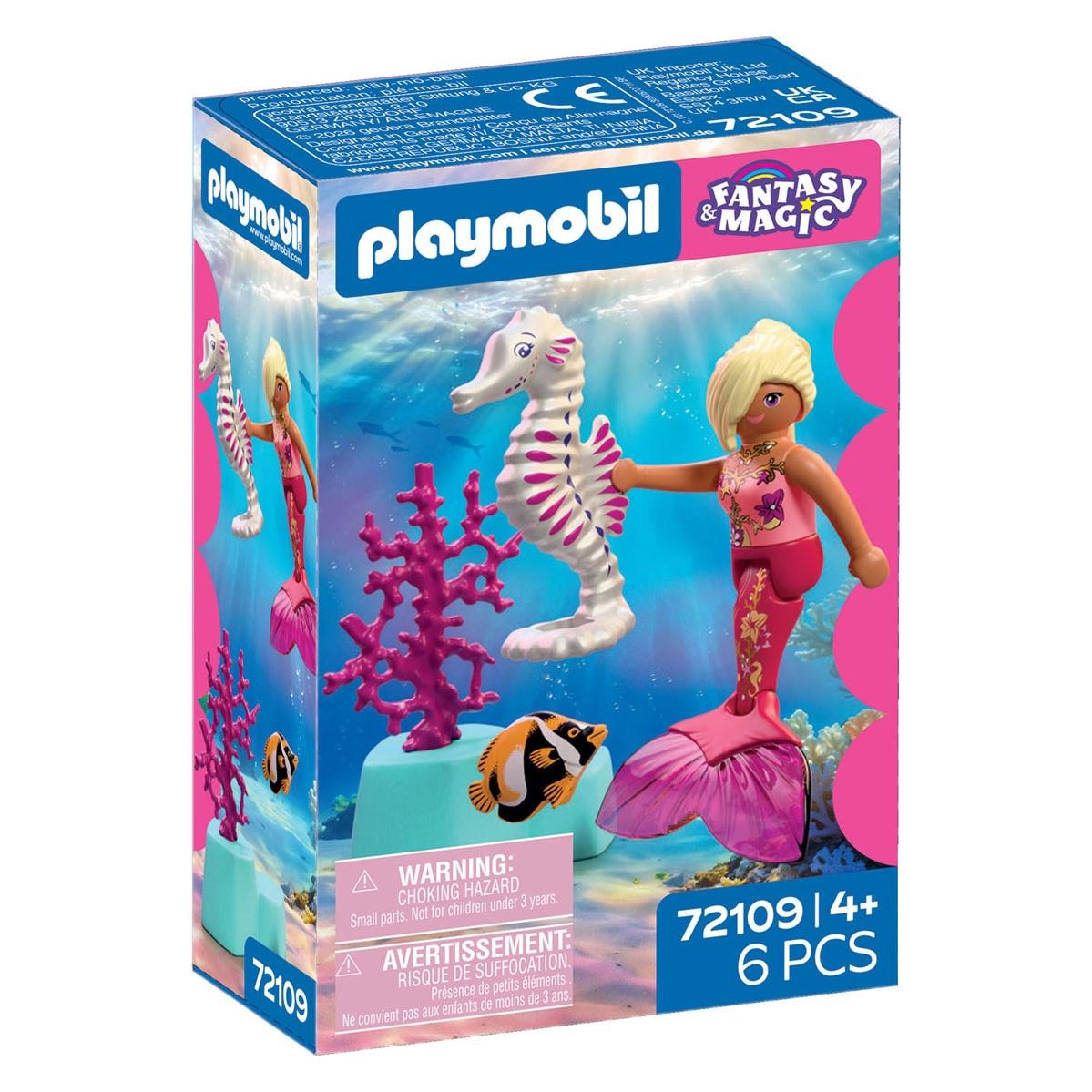 Playmobil 72109 Meerjungfrau mit Seepferdchen (72109)