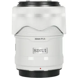 Sirui Sniper 33mm F1.2 APSC Auto-Focus Lens (Sony E-Mount, White) (Sony E, APS-C / DX), Objektiv, Weiss