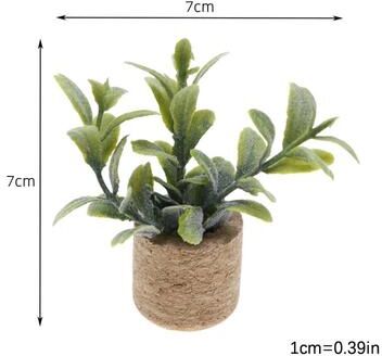 Uplift Treasures Mini Dollhouse Potted Plant 1 To 12 Scale Garden Decor a5