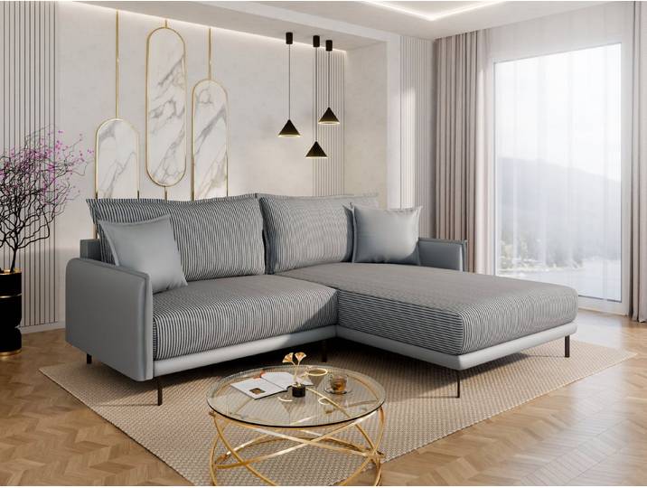 Homesy Ecksofa Ecksofa Selva – modernes Design trifft auf höchsten Komfort