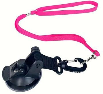 Uplifted Finds Pro Groom Fixed Suction Cup Restraint Set pink