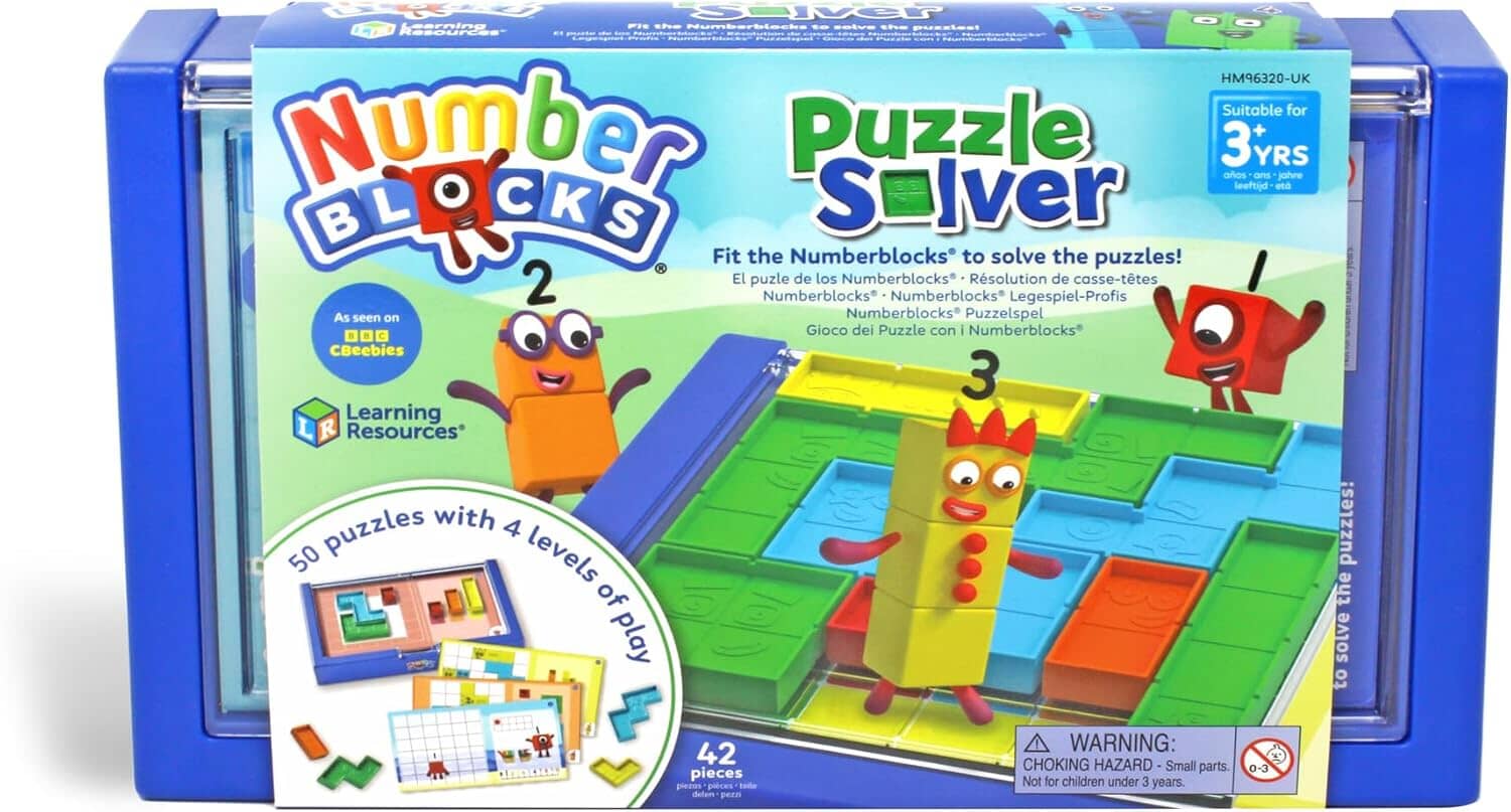 Numberblocks Puzzle Solver by Learning Resources - Ages 3 Years+ - Educational Toy Learning Resources