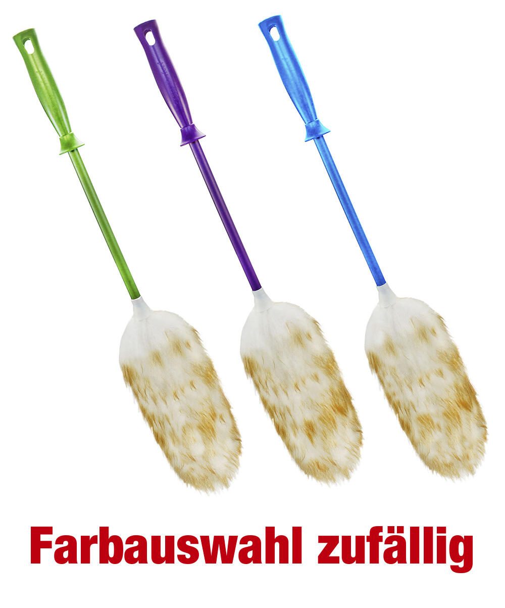 Peggy Perfect® Staubwedel Mikrofaser, Lammwolle kann variieren 256663