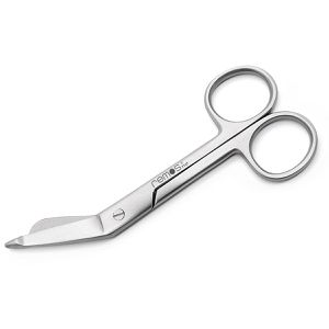 REMOS Verbandschere Universal 7117, silber, 14,5cm, aus Edelstahl, autoklavierbar, für Rechtshänder
