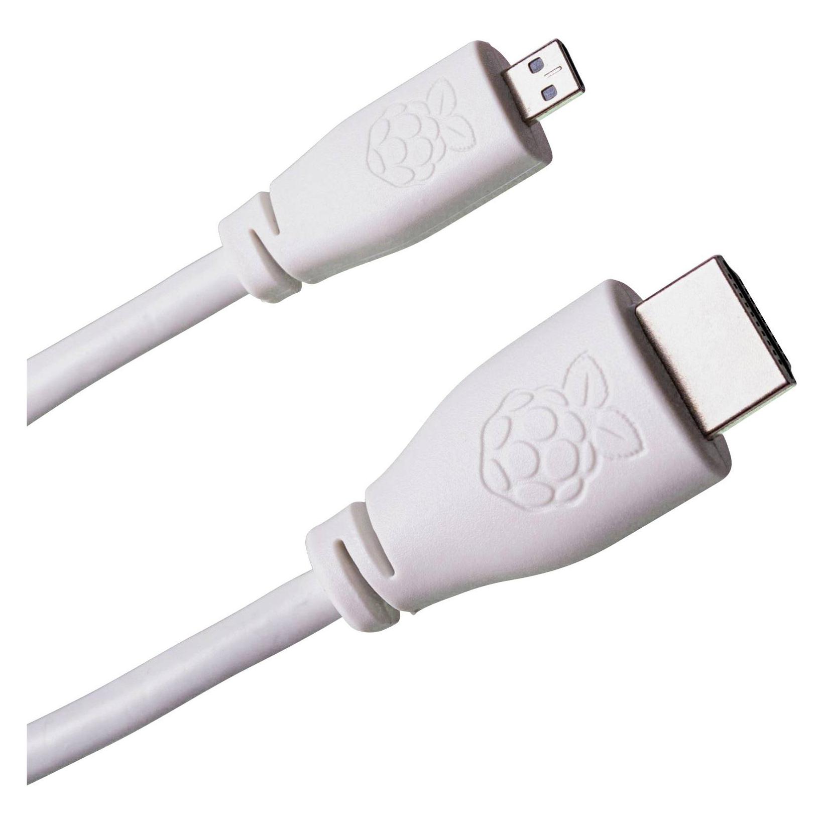 Raspberry Pi Official cable Micro-HDMI to HDMI Black, 1m (SC0270)