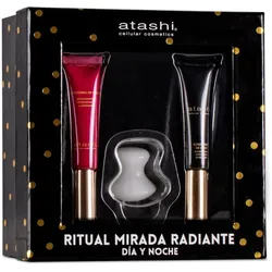 Atashi, Beauty Geschenkset, Anti-Aging Augenkontur-Etui 3 Stück (Gesichtspflege Set)
