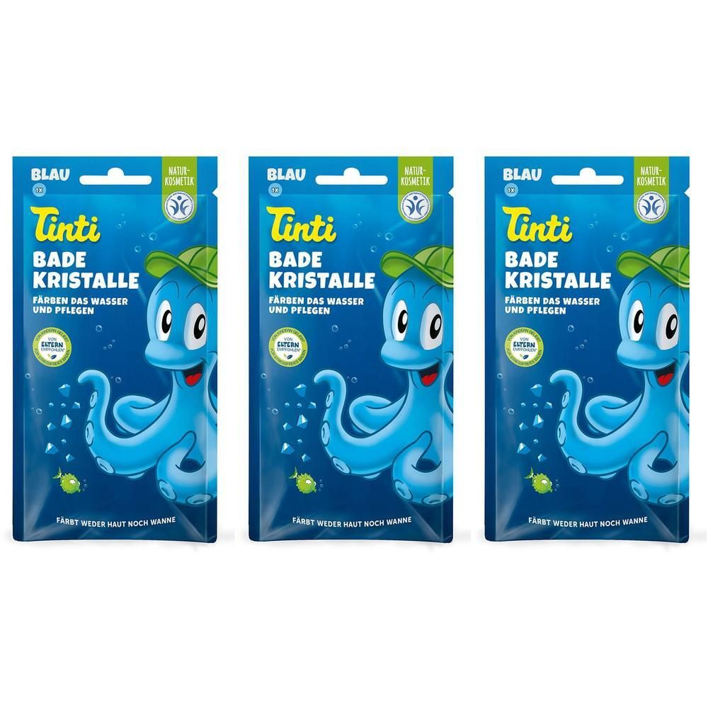 Tinti Badekristalle blau x3 3x60 g Badesalz