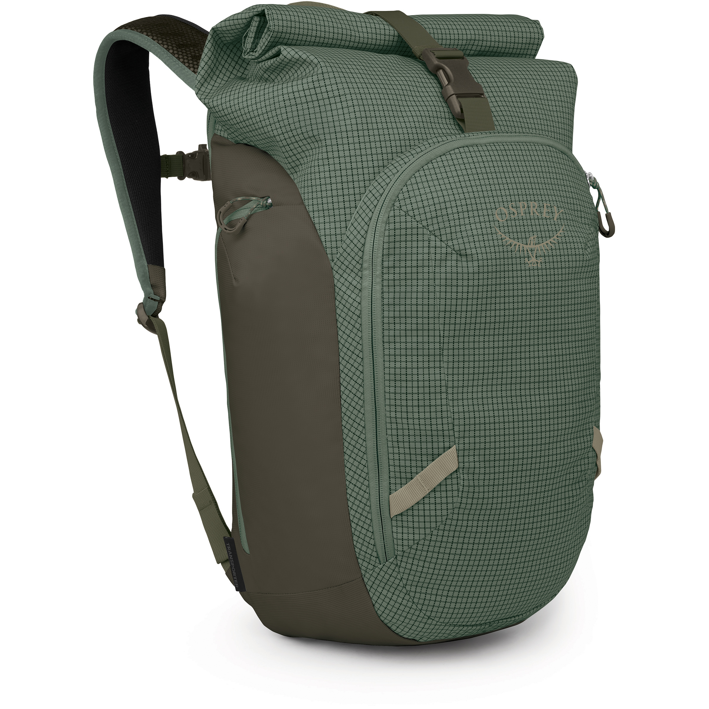 Osprey Transporter Roll Top Fahrradrucksäcke oliv Größe 30L Commuting | Reise