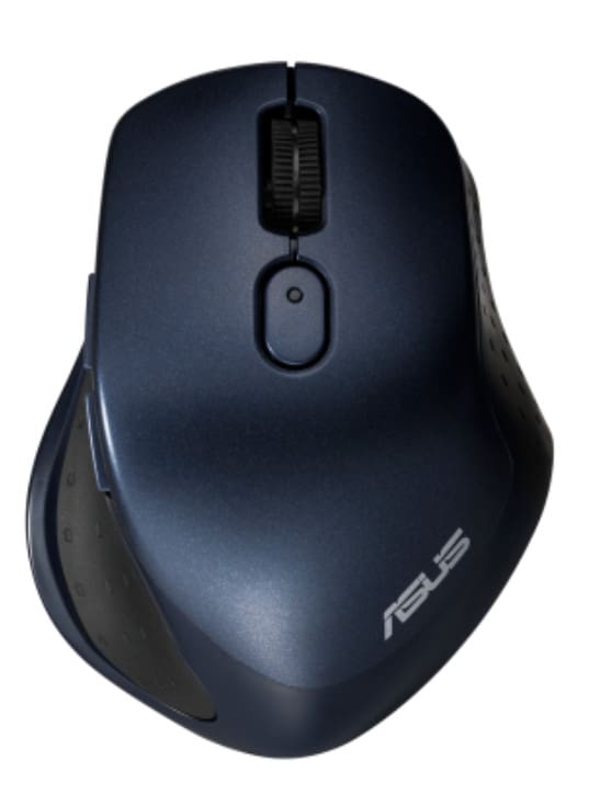 ASUS MW203 Maus Blau (Funk / Bluetooth) für Rechtshänder