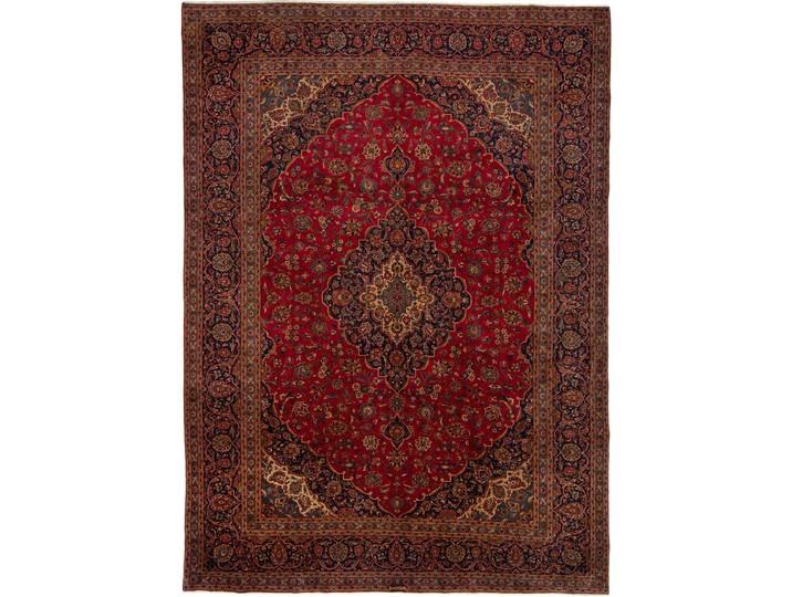 Keshan Teppich 303x420 Handgeknüpft Orientteppich Perserteppich Wolle