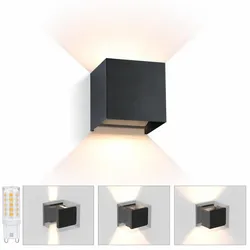 LED-WANDLEUCHTE Glowlight 10/10/10 cm Wandlampe