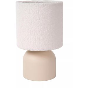 Lucide Tischlampe Woolly, mit E14-Fassung, für innen, weiß, mit Netzbetrieb