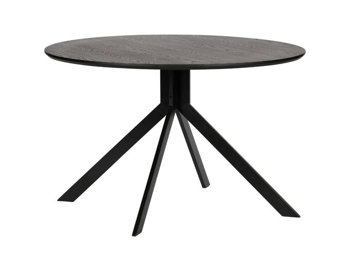 Tchibo - Woood Esstisch »Bruno« - 1x132,5x132,5cm - schwarz -