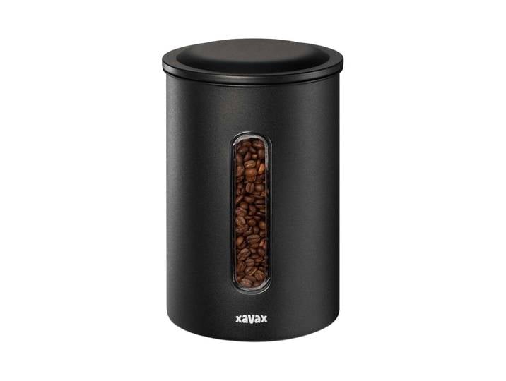 Xavax Kaffeedose luft- und aromadicht Schwarz
