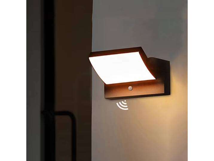 Applique murale extérieure étanche IP65 avec capteur de mouvement 18W LED 1500LM applique murale porche lumières balcon jardin éclairage extérieur