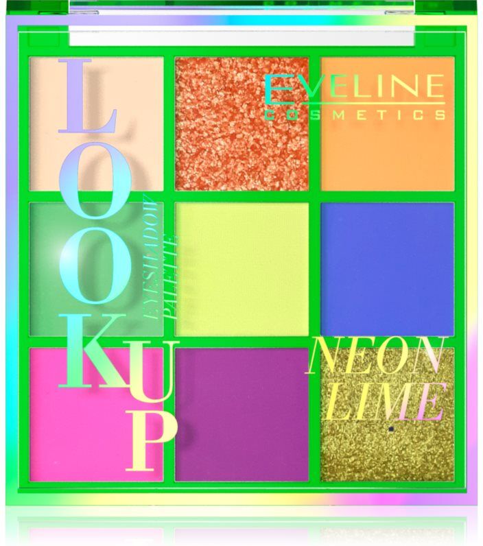 Eveline Cosmetics Look Up Neon Lime eyeshadow palette 10,8 g
