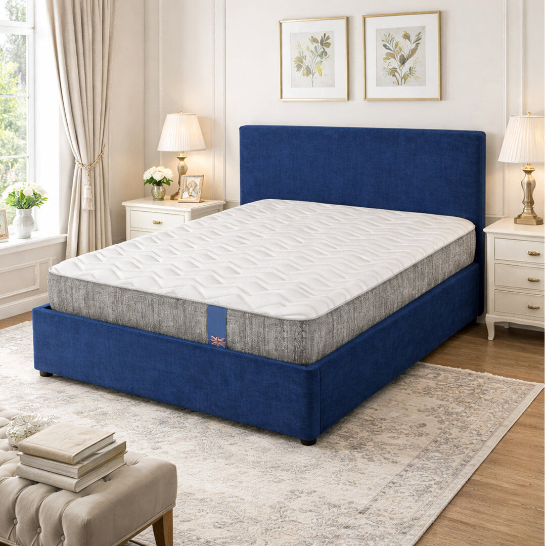 Latitude Run Comfort Balance Pocket Spring Hybrid Mattress with Memory Foam Double (4'6)