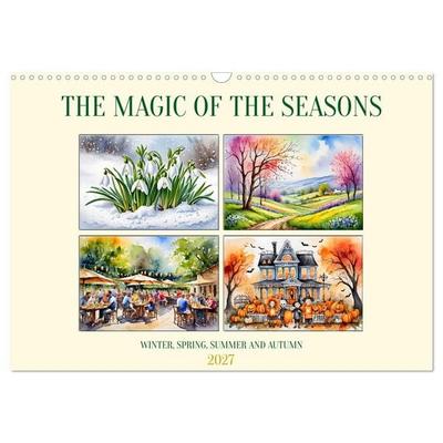 The magic of the seasons (Wall Calendar 2027 DIN A3 landscape), CALVENDO 12 Month Wall Calendar