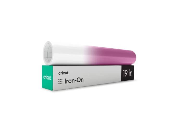 Cricut Thermocollant Couleur Activée par les UV Blanc Rouge 30\,5cm x 48cm (12\ x 19\ ) Pour toutes les machines de découpe Cricut