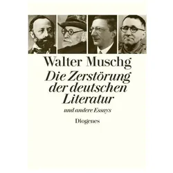 Die Zerstörung der deutschen Literatur, Sachbücher von Walter Muschg
