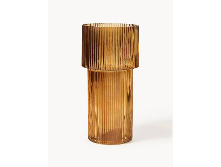 Vase en verre strié Lija