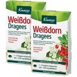 Kneipp® Weißdorn Dragees Doppelpack 2 St