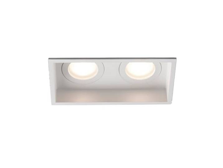 Faro Barcelona 40124 - HYDE SQ 2L Quadratisches weißes Einbaulicht