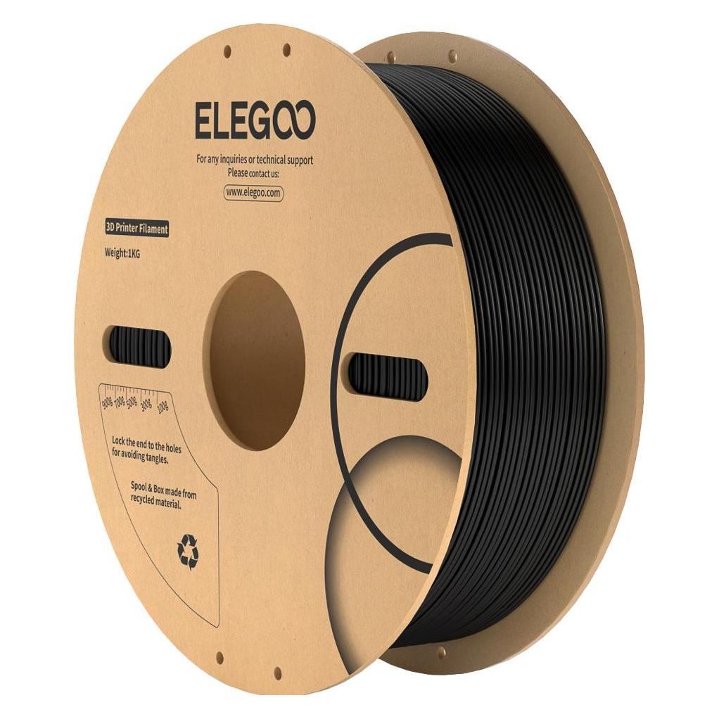 Elegoo ABS filament (black) (ABS, 1000 g, 1.75 mm) (50.203.0641)