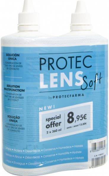 PROTECFARMA Protec Lens Soft Soluni 2X360M