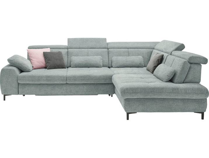 set one by Musterring Ecksofa SO 3400 Sitzhöhe 49cm, Sitztiefe verstellbar, B/T 317/220 cm, Kaltschaumpolsterung, Flachgewebe, whlw. mit Funktionen, Sitzhöhe 49