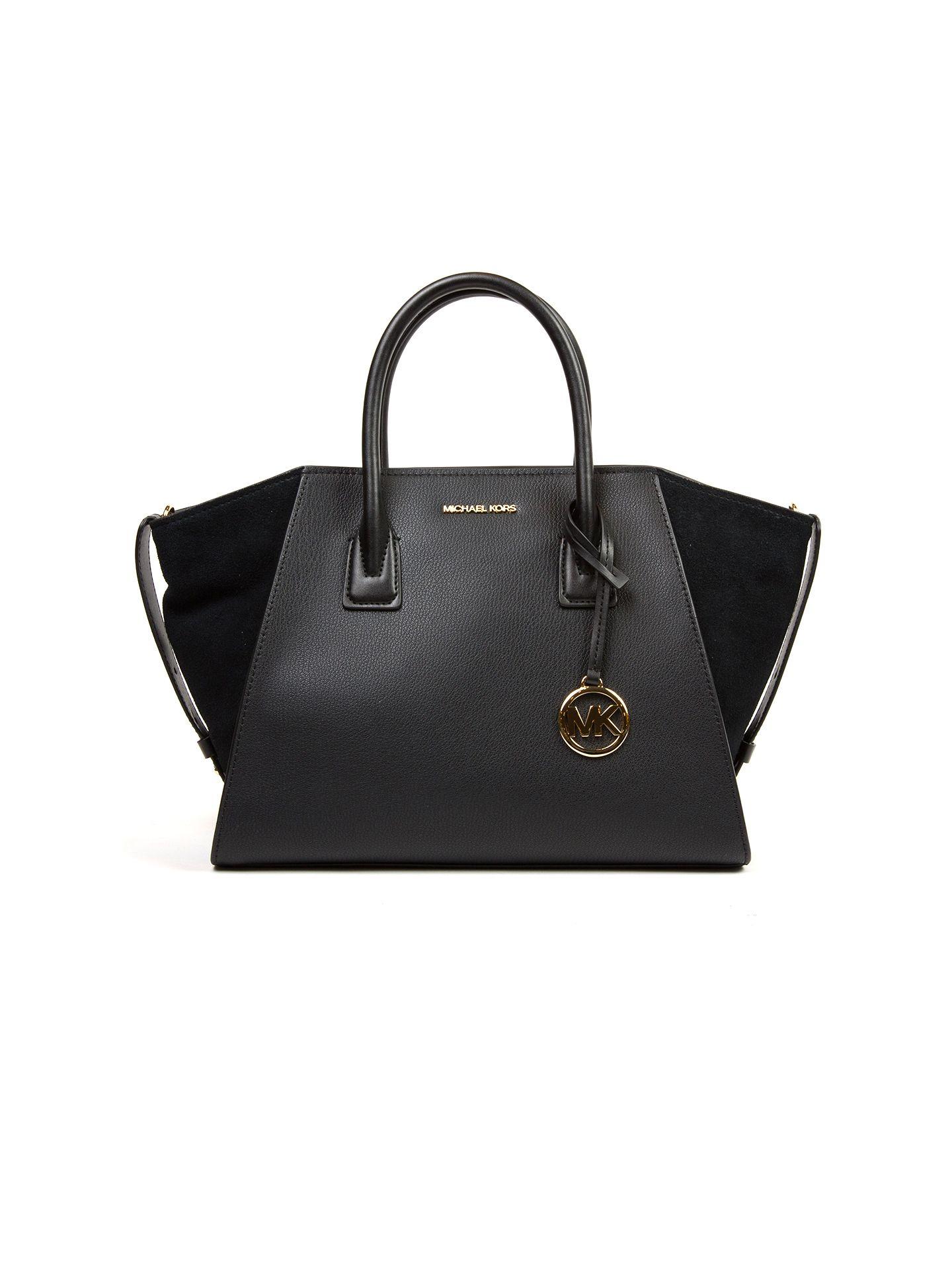 Michael Kors Avril Große Tragetasche Schwarz