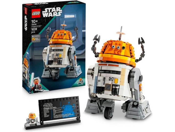LEGO® Astromech-Droide Chopper (C1-10P) (75416), LEGO Star Wars ™ Konstruktionsspielsteine, (1039 St), Made in Europe