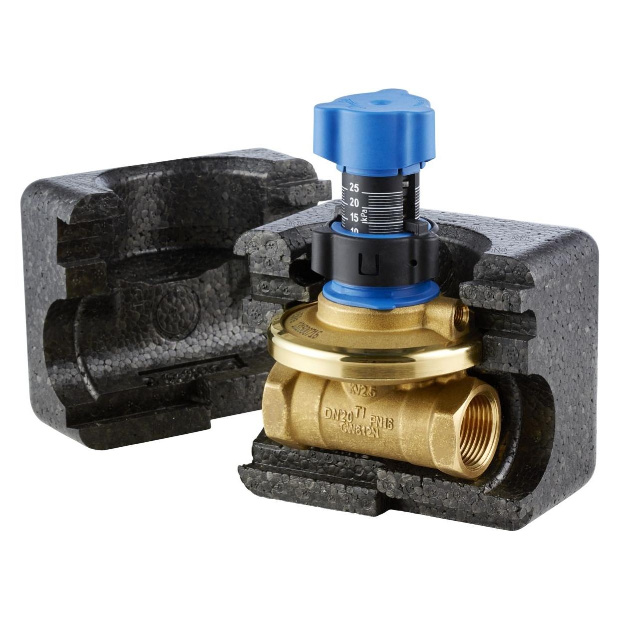 Danfoss ASV-PV Vemtil IG mit Isolierung, automatischer Ausgleich, 5-25 KPa (Rp 3/4) (003Z5602)