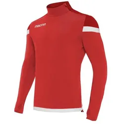 Macron, Damen, Sportshirt, Tigris 1/4ZIP Top (XXS), Rot